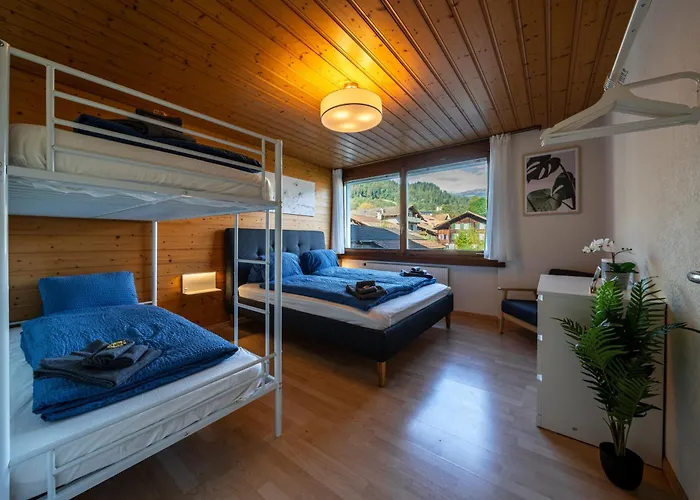 Alpine View With Balcony Near Interlaken * Вильдерсвиль