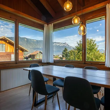 Alpine View With Balcony Near Interlaken