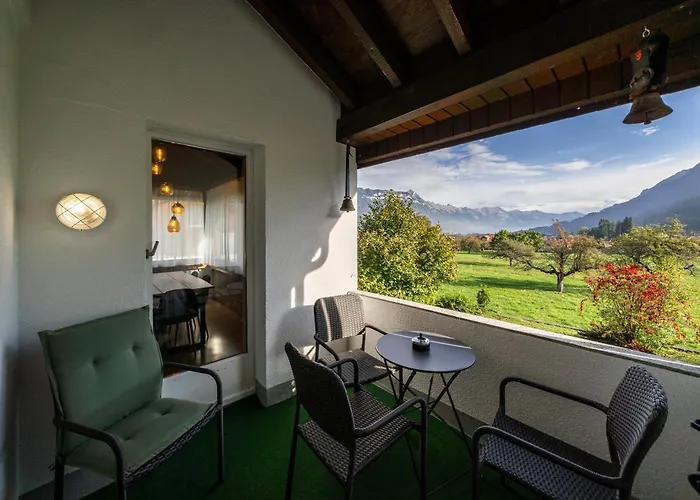 דירה Alpine View With Balcony Near Interlaken *